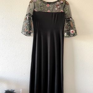 Formal floral dress